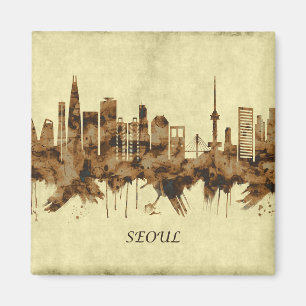 Seoul South Korea City City Magnet