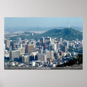 Seoul, South Korea Poster