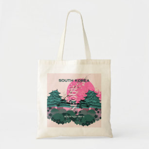 Seoul South Korea Travel Art Tragetasche