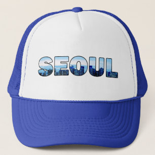 Seoul Südkorea 20 Truckerkappe