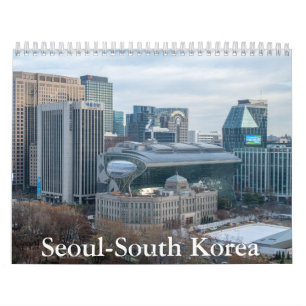 Seoul-Südkorea-Kalender Kalender