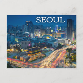 Seoul, Südkorea Postcard Postkarte