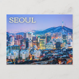 Seoul, Südkorea Postcard Postkarte