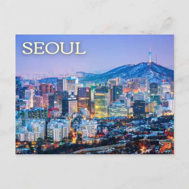 Seoul, Südkorea Postcard Postkarte (Vorderseite)