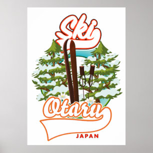 Seoul Südkorea Skilogo Poster
