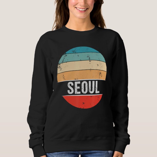 Seoul Südkorea Stadtreise Sweatshirt (Vorderseite)