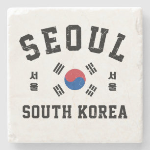 Seoul Südkorea Steinuntersetzer