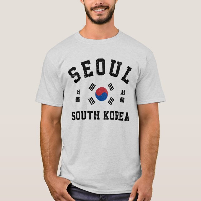 Seoul Südkorea T-Shirt (Vorderseite)