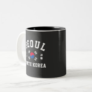 Seoul Südkorea Zweifarbige Tasse