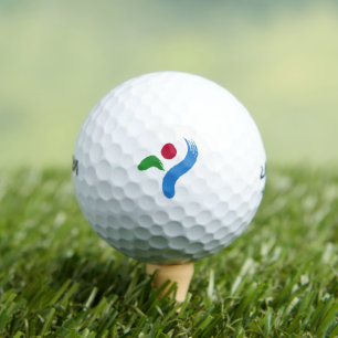 Seoul - Symbol der Stadt Korea Golfball