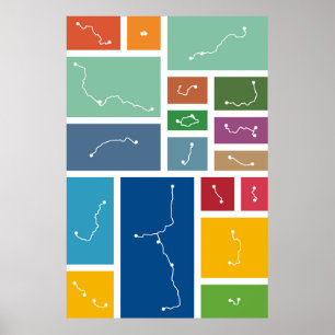 Seoul - Transit Palettes Poster