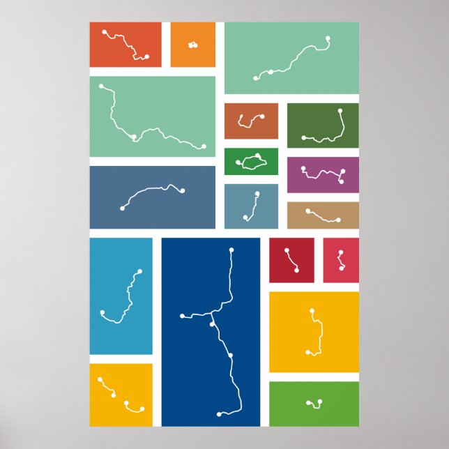 Seoul - Transit Palettes Poster (Vorne)