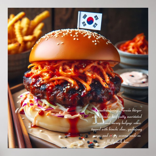 Seoulful Bulgogi Sensation Poster (Vorne)