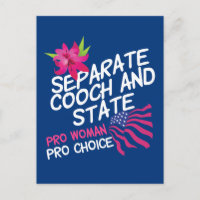Separate Cooch und Staat Funny Pro Wahl