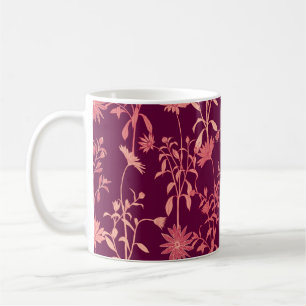 Separate Elemente: Floral Vintage Kaffeetasse