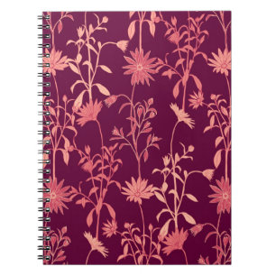Separate Elemente: Floral Vintage Notizblock