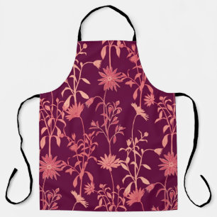 Separate Elemente: Floral Vintage Schürze