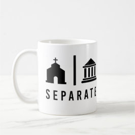 Separate Kirche und Staat Kaffeetasse