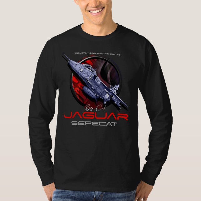 Sepecat Jaguar Französischer Kampfjet T-Shirt (Vorderseite)