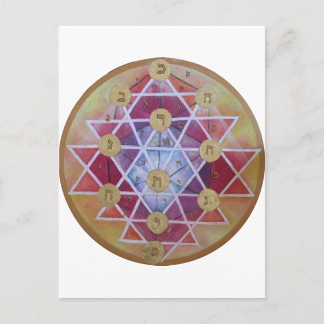 Sephirot Postkarte (Vorderseite)
