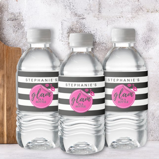 Sephora Theme Water Bottle Labels Wasserflaschenetikett (Von Creator hochgeladen)