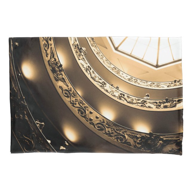 Sepia Architecture Kissenbezug (Vorderseite)