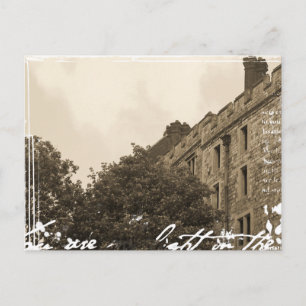 Sepia Aussicht auf Windsor Castle Postkarte
