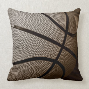Sepia-Basketball Kissen