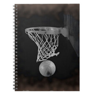 Sepia Basketball Notizblock