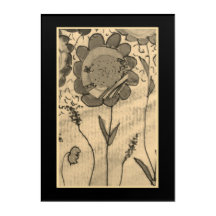 Sepia-Blume