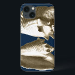 Sepia Conch Seashells Case-Mate iPhone Hülle<br><div class="desc">Von diesen Muscheln des Conch hört man das Meer laut und deutlich! Wenn Sie gestresst sind,  stellen Sie sich am warmen Sandstrand vor. Diese Muschel von Conch ist ein großartiges Kunstwerk mit mariniertem Hintergrund,  das das Bild deutlich schärfer macht.</div>