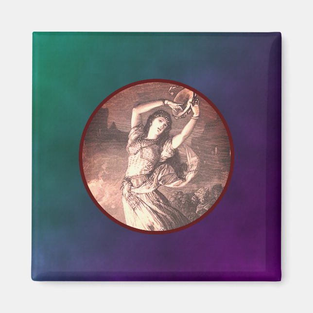 Sepia Esmeralda Magnet (Vorne)