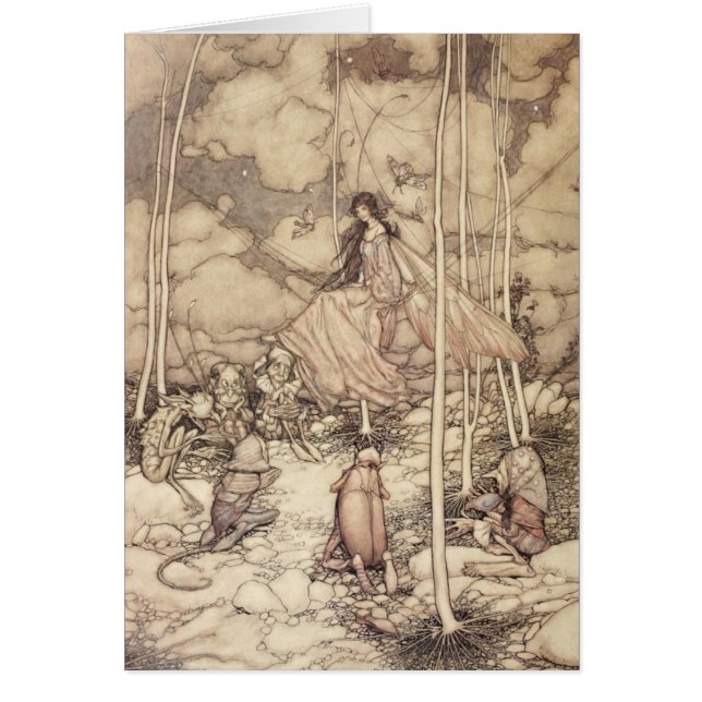 Sepia-farbene Hai-Königin mit Kreaturen (Vorne)