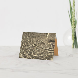 Sepia-Fountain-Karte Karte