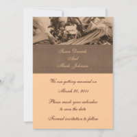Sepia Indischer Mais Hochzeit im Herbst