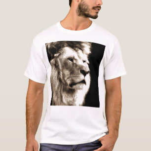 Sepia Lion T-Shirt