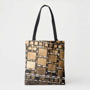 Sepia Mirror Pattern