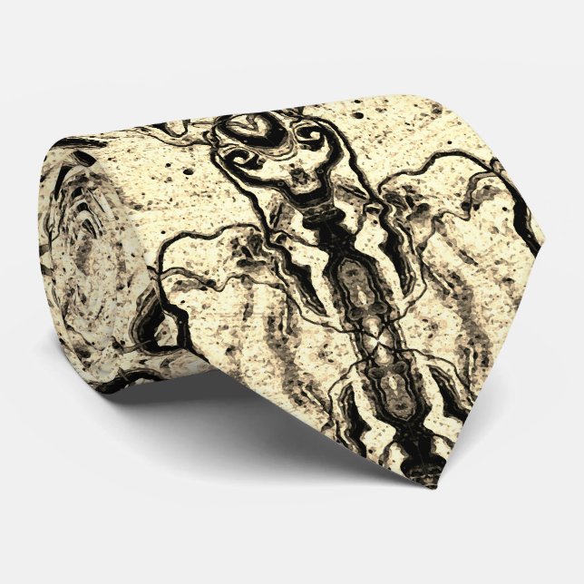 Sepia-Nacken-Krawatte Krawatte (Gerollt)