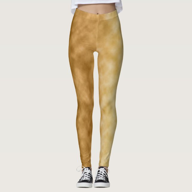 Sepia-Nebel Leggings (Vorderseite)