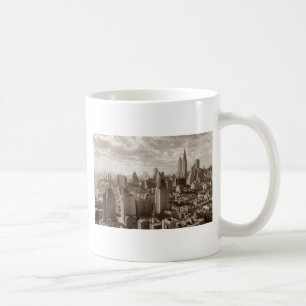 Sepia New York City Kaffeetasse