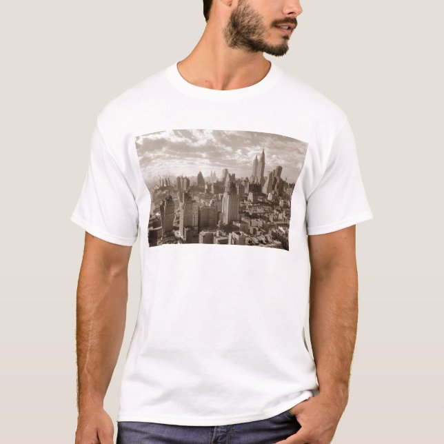 Sepia New York City T-Shirt (Vorderseite)