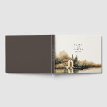 Sepia-Oliv-Schrift-Tuscanien-Italien-Seebride-Hoch