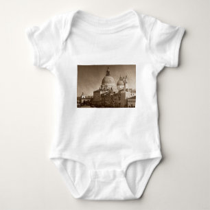 Sepia Paper Effect Venice Grand Canal Baby Strampler