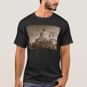 Sepia Paper Effect Venice Grand Canal T-Shirt