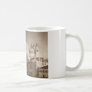 Sepia Paper Effect Venice Grand Canal Tasse