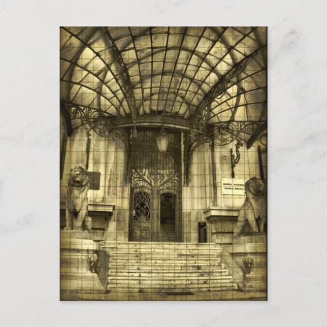 Sepia pic postcard postkarte (Vorderseite)