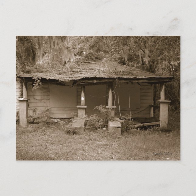 Sepia Post Card 1 Postkarte (Vorderseite)