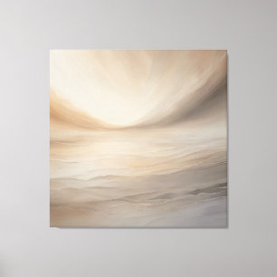 Sepia Serenity: ruhige Töne Leinwanddruck