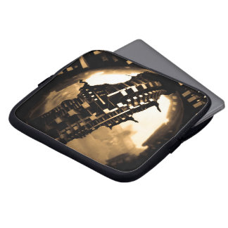Sepia Steampunk  Laptopschutzhülle