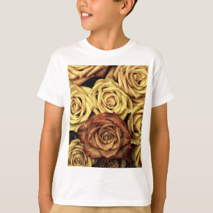 Sepia Tinted Rose T-Shirt